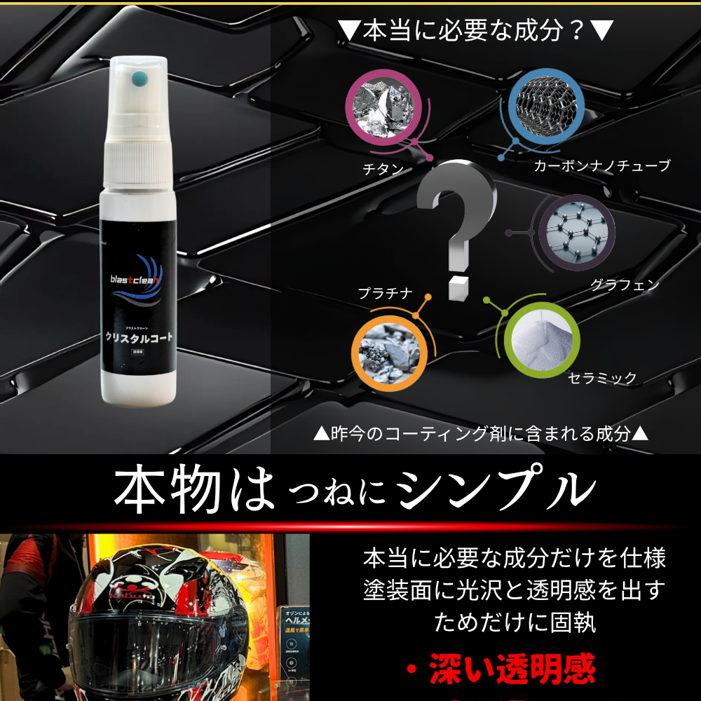 
                  
                    ヘルメット専用携帯ケミカル剤セット
                  
                